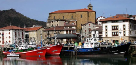 Fiesta del besugo en Orio (Gipuzkoa)