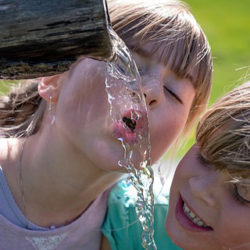 Agua, la bebida más sana para los niños